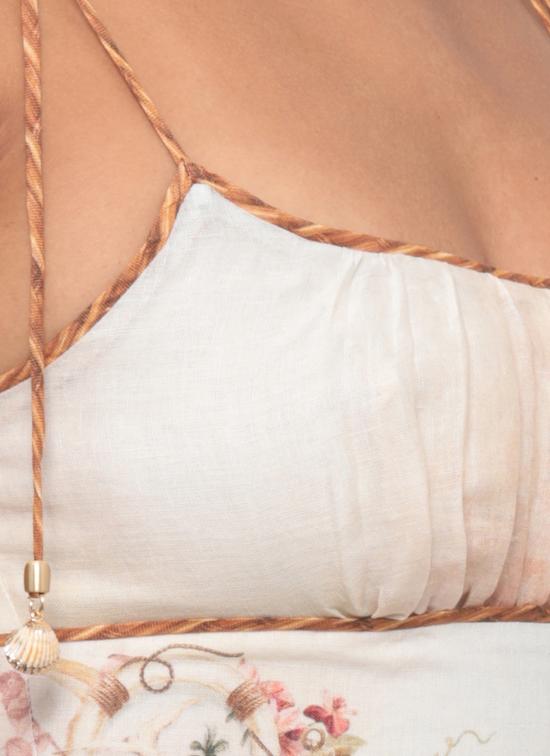 26FW 짐머만 미디 원피스 7895DSS263 ISMB Beige - ZIMMERMANN