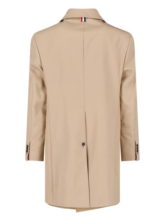 26FW 톰브라운 발마칸 칼라 매킨토시 오버코트 MOC001A 00249 250 BEIGE - THOM BROWNE