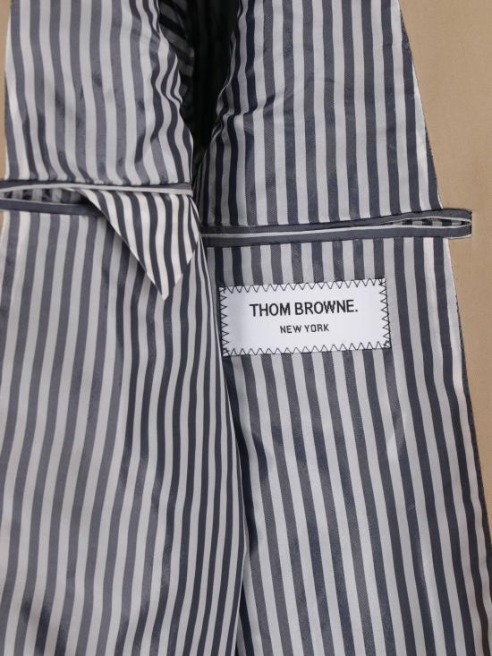 26FW 톰브라운 발마칸 칼라 매킨토시 오버코트 MOC001A 00249 250 BEIGE - THOM BROWNE