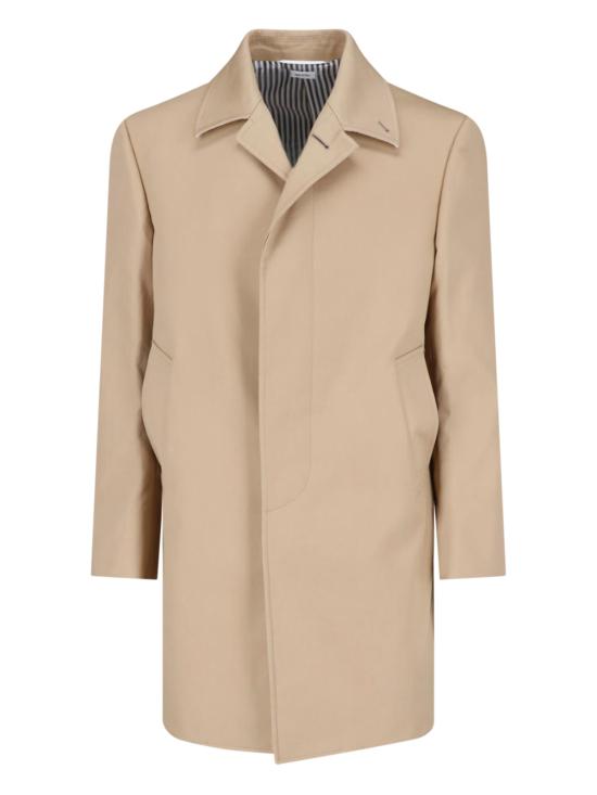 26FW 톰브라운 발마칸 칼라 매킨토시 오버코트 MOC001A 00249 250 BEIGE