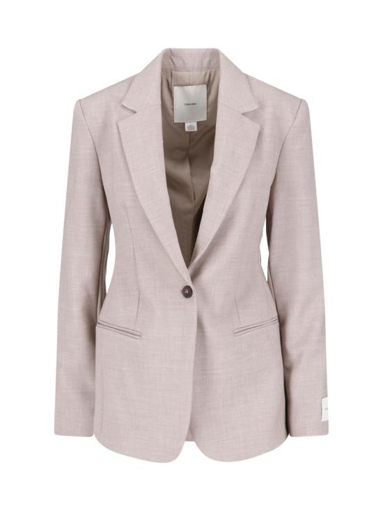 26FW 캘빈클라인 수트 자켓 LV044F413G HMT BEIGE
