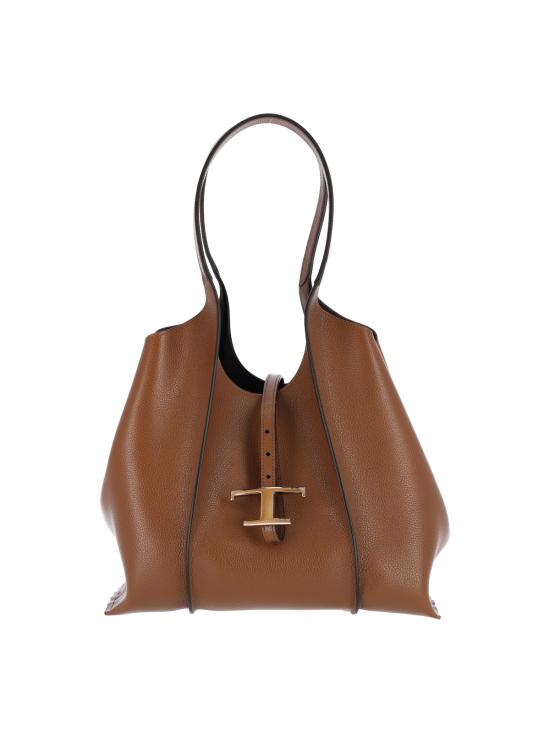 26FW 토즈 T 타임리스 쇼퍼 백 스몰 XBWTSBA0200XSO S600 Brown