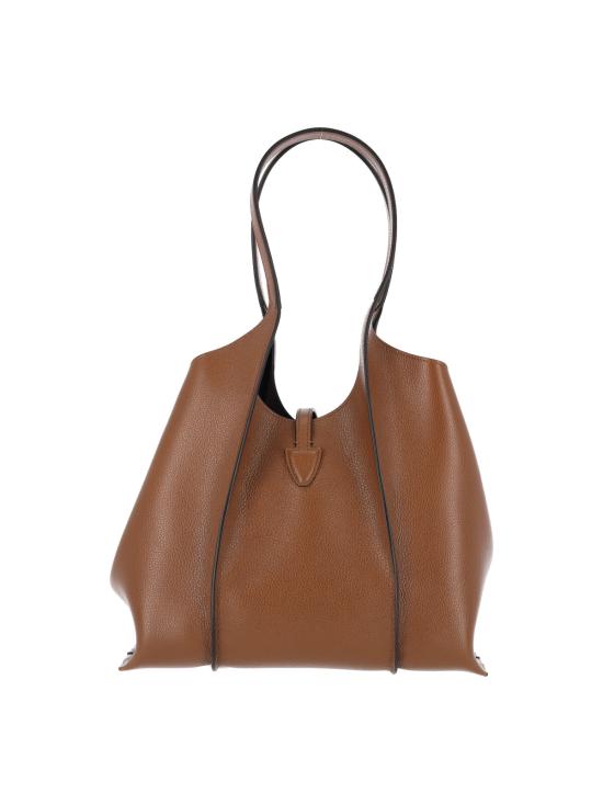 26FW 토즈 T 타임리스 쇼퍼 백 스몰 XBWTSBA0200XSO S600 Brown - TODS