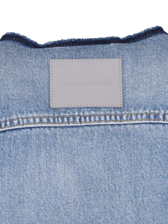 26FW 발렌시아가 데님 자켓 A001O6 TDW14 5002 Blue - BALENCIAGA