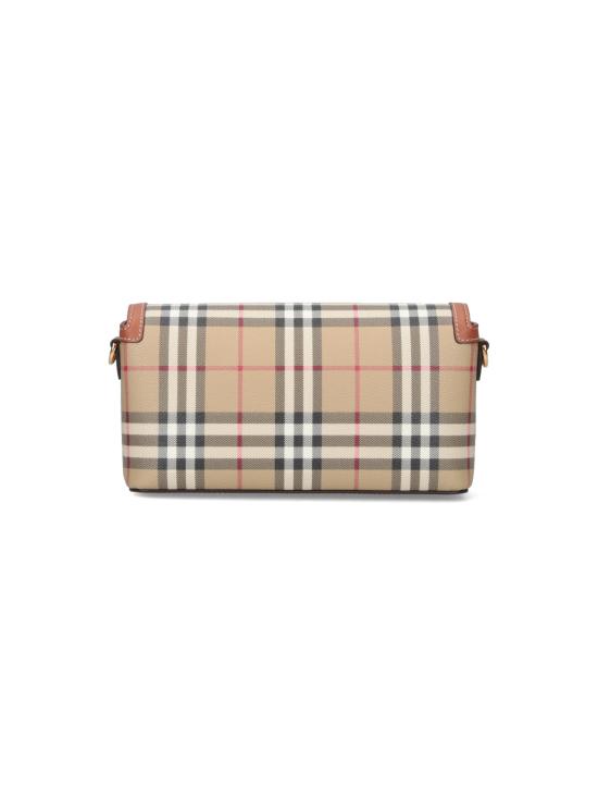 26FW 버버리 체크 노트 크로스백 8109787 A9534 Beige - BURBERRY