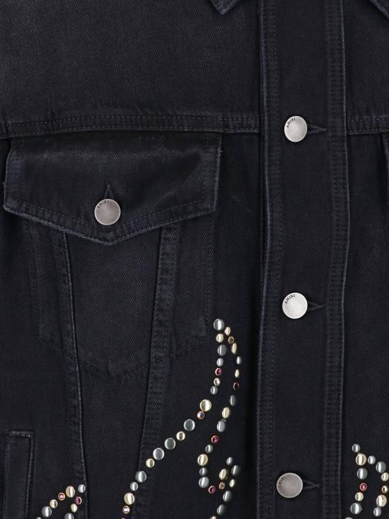 26FW 아미리 자켓 AMOUJA1154 VINTAGE BLACK - AMIRI