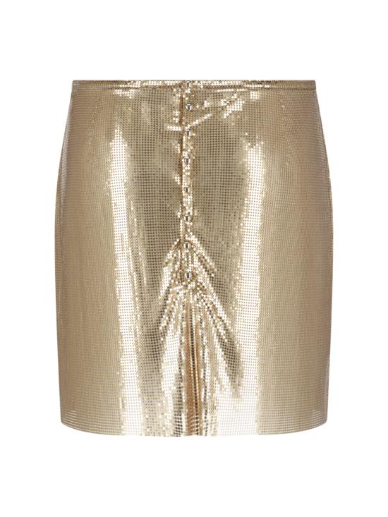 26FW 파코라반 미디 스커트 25PIJU012MH0006 P794 GOLD - PACO RABANNE