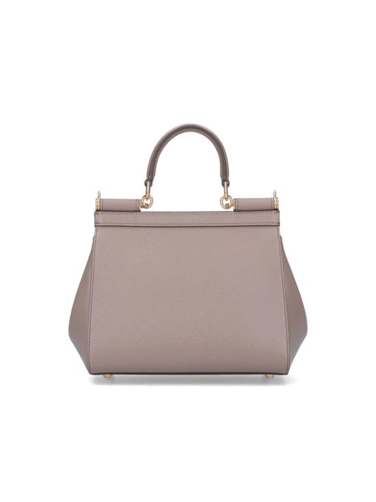 26FW 돌체앤가바나 미디움 시실리 핸드백 BB6003 B1001 80045 Taupe - DOLCE & GABBANA