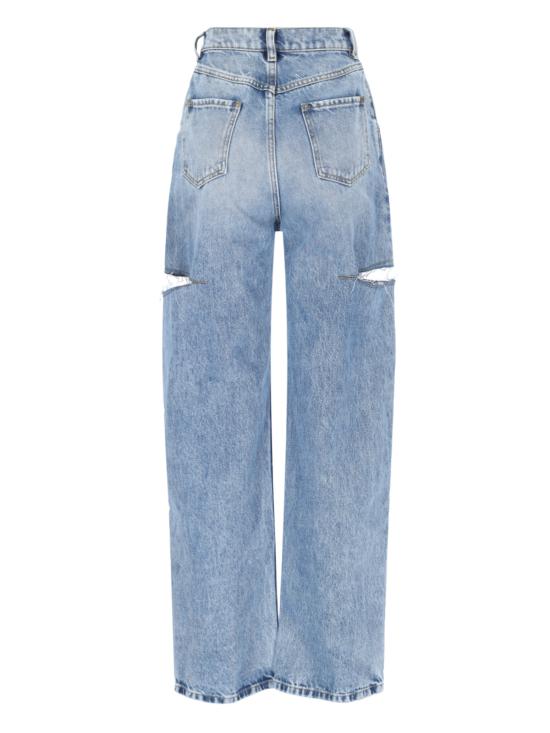 26FW 마르지엘라 코인 슬래쉬 디테일 진 S51LA0051 S30513 470 Blue - MAISON MARGIELA