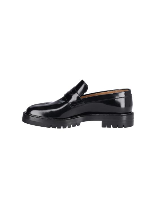 26FW 마르지엘라 타비 브러쉬드 카프스킨 로퍼 S57WR0139 P3827 H8396 BLACK - MAISON MARGIELA