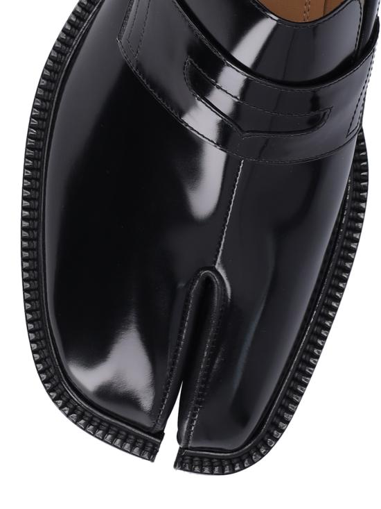 26FW 마르지엘라 타비 브러쉬드 카프스킨 로퍼 S57WR0139 P3827 H8396 BLACK - MAISON MARGIELA