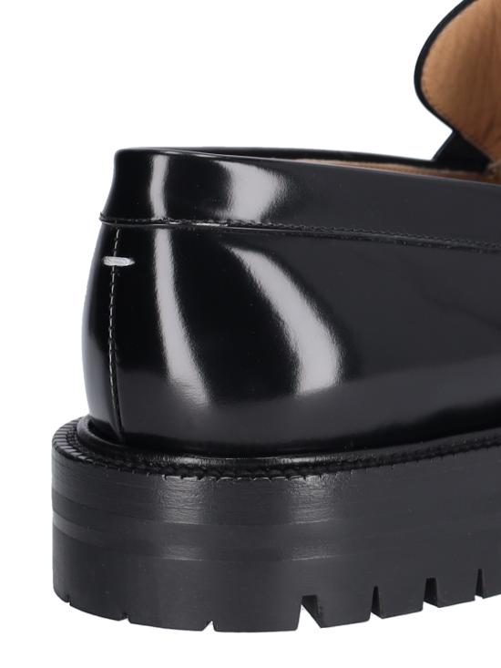 26FW 마르지엘라 타비 브러쉬드 카프스킨 로퍼 S57WR0139 P3827 H8396 BLACK - MAISON MARGIELA