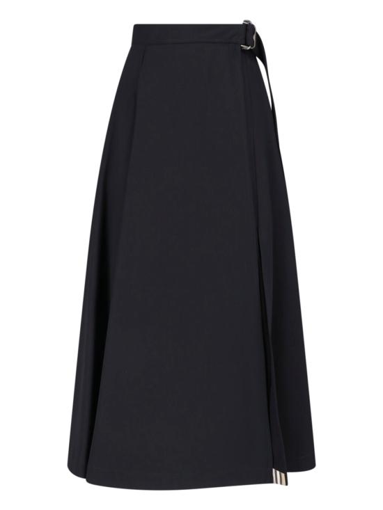 26FW 버버리 미디 스커트 8130247 A1189 Black