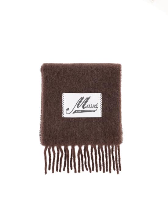 26FW 마르니 머플러/스카프 SCMC0143Y1 UTW918 00M29 BROWN - MARNI