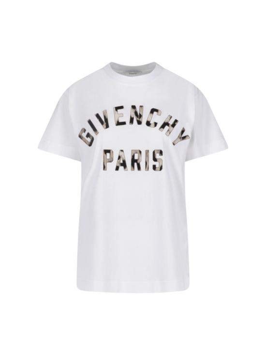 26FW 지방시 반팔 티셔츠 BW70G83YV2 100 WHITE