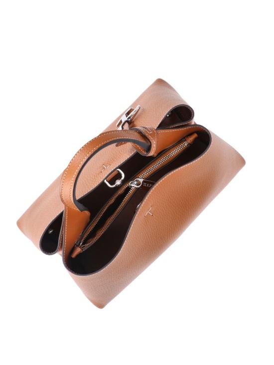 26FW 토즈 마이크로 토트백 XBWAPAEL000QRI S410 Brown - TODS