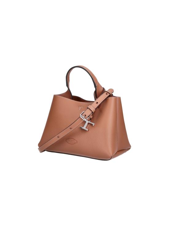 26FW 토즈 마이크로 토트백 XBWAPAEL000QRI S410 Brown - TODS