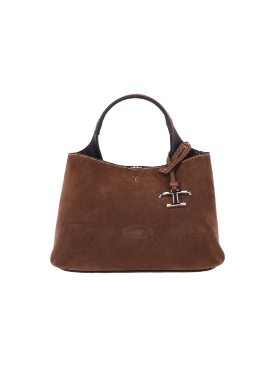 26FW 토즈 마이크로 토트백 XBWAPAEL000XBL 246F Brown