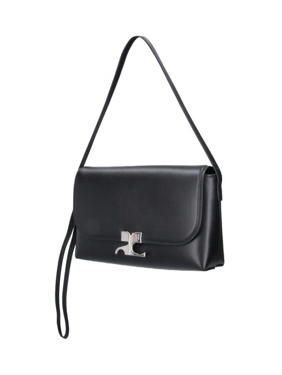 26FW 쿠레쥬 숄더백 326GSA240CR0027 9999 BLACK - COURREGES