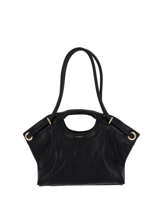 26FW 발망 토트백 HN1FD076LSP6 0PA Black