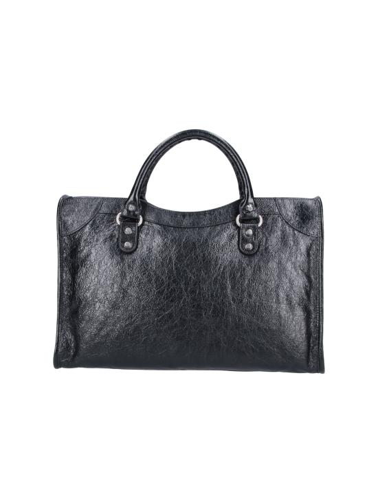 26FW 발렌시아가 르 시티 백 미디움 865760 2ACLR 1000 Black - BALENCIAGA