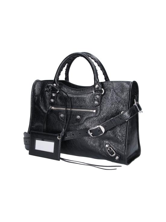 26FW 발렌시아가 르 시티 백 미디움 865760 2ACLR 1000 Black - BALENCIAGA