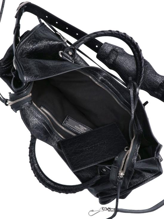 26FW 발렌시아가 르 시티 백 미디움 865760 2ACLR 1000 Black - BALENCIAGA