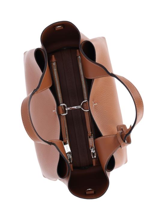 26FW 토즈 미니 토트백 XBWAPAFL100QRI S410 Brown - TODS
