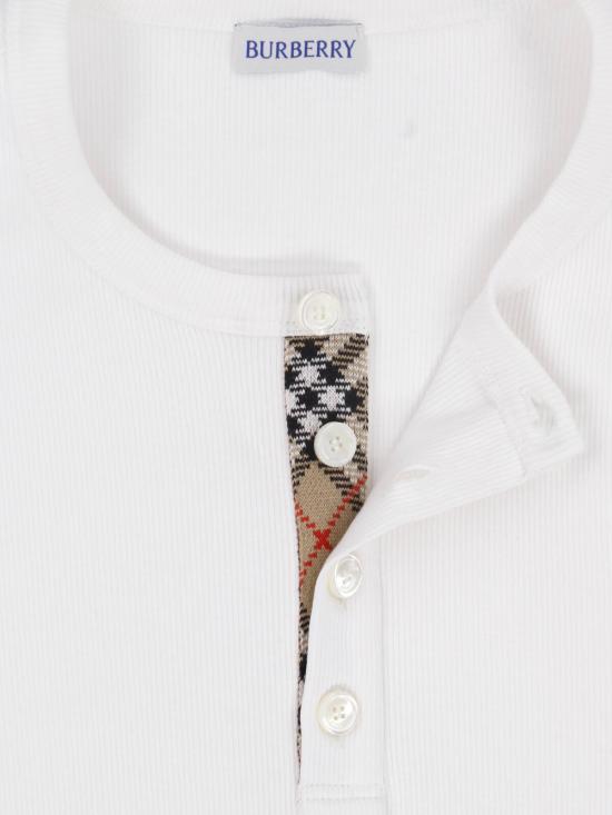 26FW 버버리 반팔 티셔츠 8128299 B7078 White - BURBERRY