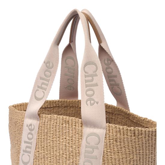 26FW 끌로에 토트백 C23AS380L18 26Y Beige - CHLOE