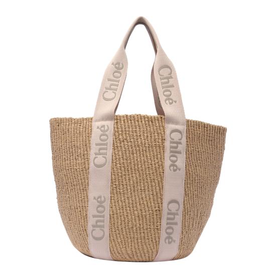 26FW 끌로에 토트백 C23AS380L18 26Y Beige - CHLOE