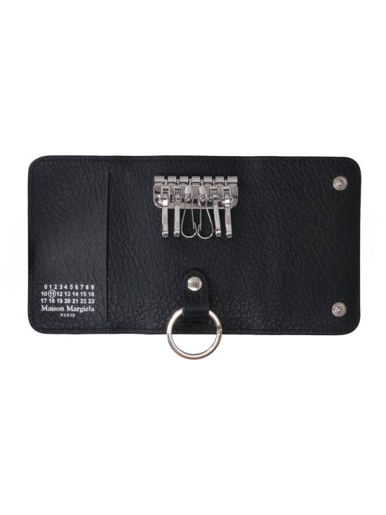 26FW 마르지엘라 포 스티치 키 홀더 SA3UA0001 P4455 T8013 Black - MAISON MARGIELA
