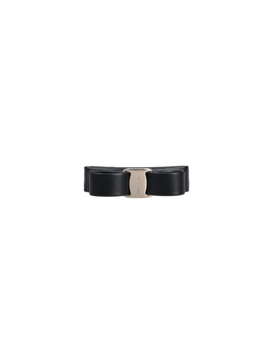 26FW 살바토레 페라가모 헤어 액세서리 796291 001 BLACK