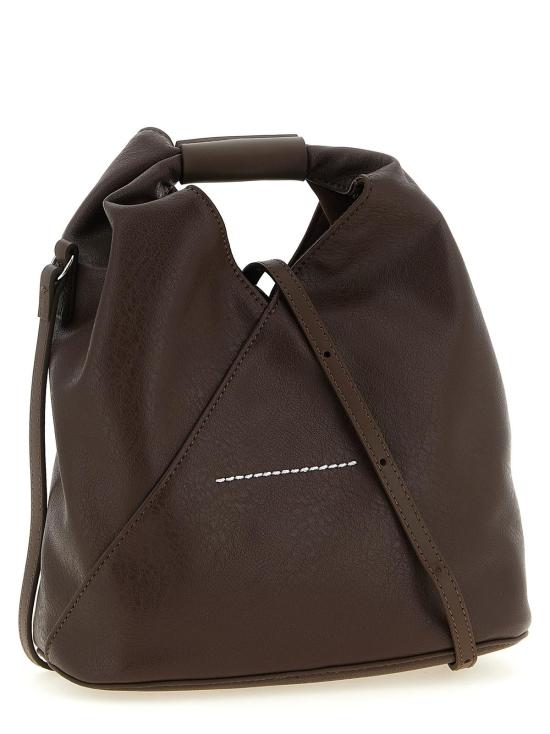  MM6 메종마르지엘라 크로스백 Mm6 메종 마르지엘라 폴리에틸렌 크로스바디 백 브라운 - MM6 MAISON MARGIELA