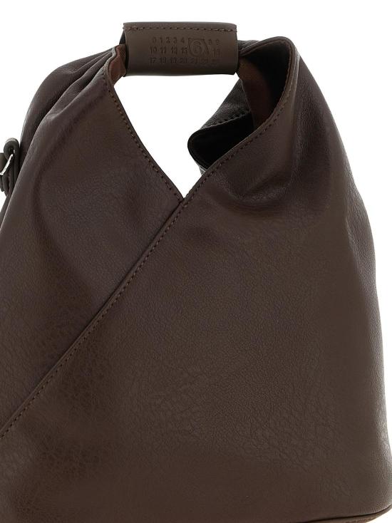  MM6 메종마르지엘라 크로스백 Mm6 메종 마르지엘라 폴리에틸렌 크로스바디 백 브라운 - MM6 MAISON MARGIELA