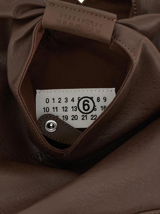  MM6 메종마르지엘라 크로스백 Mm6 메종 마르지엘라 폴리에틸렌 크로스바디 백 브라운 - MM6 MAISON MARGIELA