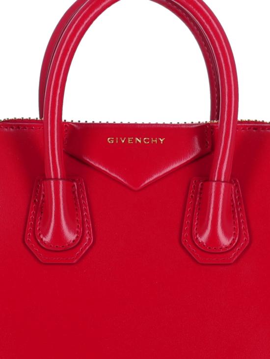 26FW 지방시 안티고나 박스 레더 미니백 BB5148B13A 640 Red - GIVENCHY