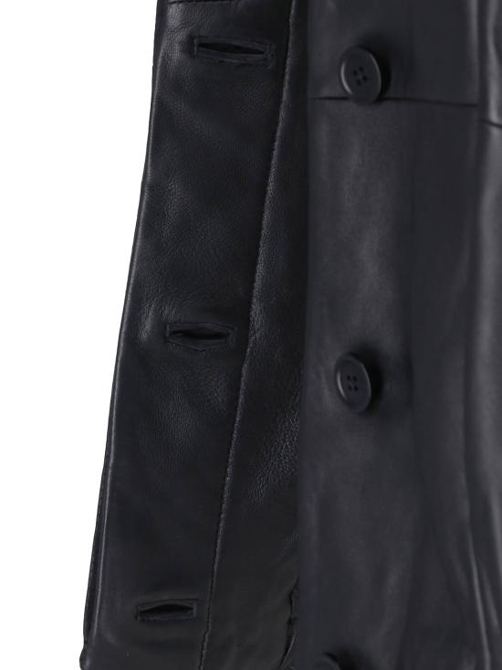 26FW 로에 가죽 자켓 420 11 248 001 Black - ROHE