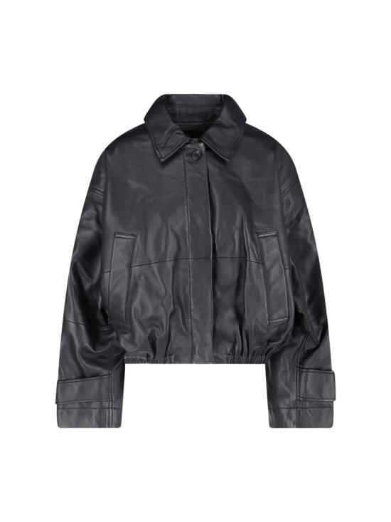 26FW 로에 가죽 자켓 420 11 248 001 Black