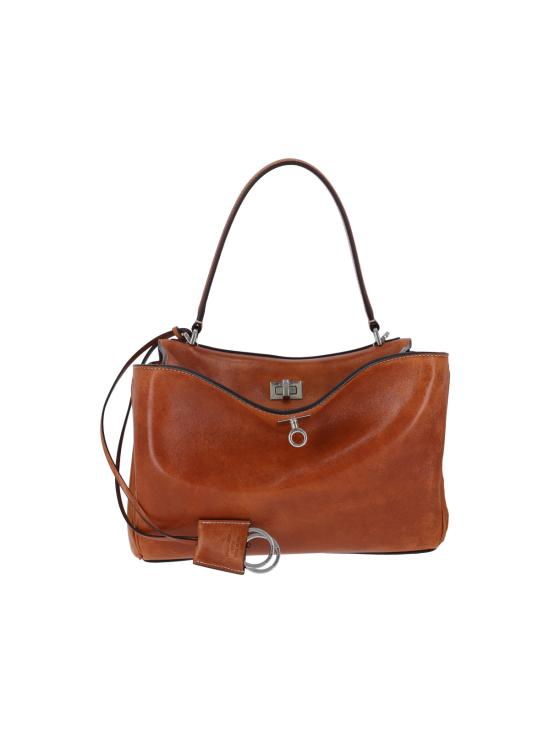 26FW 발렌시아가 로데오 스몰 핸드백 789779 2ABP7 2753 Brown