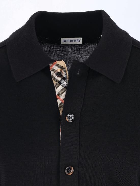 26FW 버버리 가디건 8127131 A1189 Black - BURBERRY