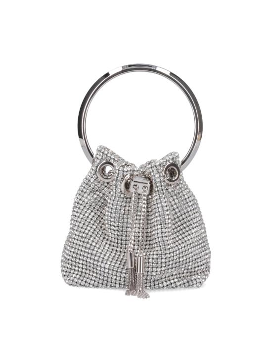 26FW 지미추 토트백 MICRO BON BON BXW SILVER