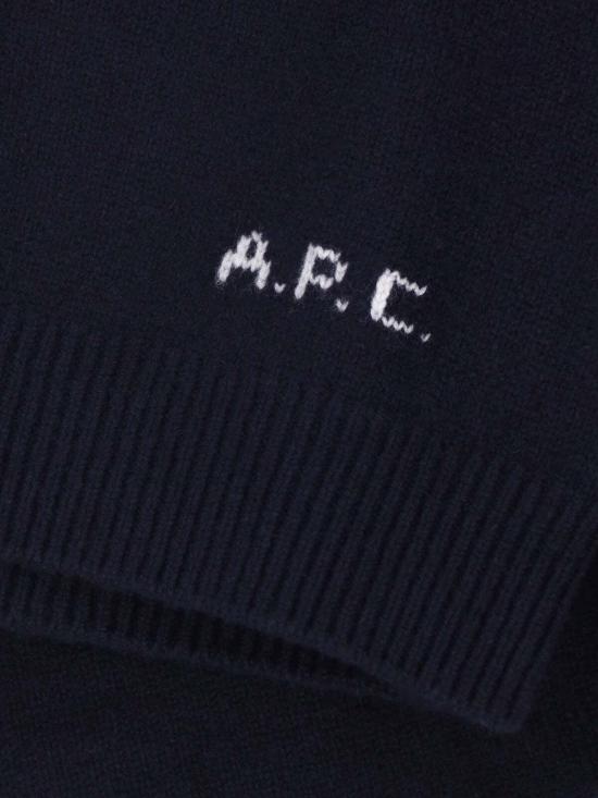26FW 아페쎄 스웨터 WOASW H23491 IAK BLUE - A.P.C.
