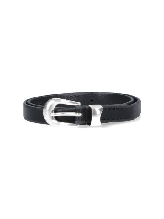 26FW 아워레가시 2cm 레더 벨트 A2208BBLA BLACK LEATHER