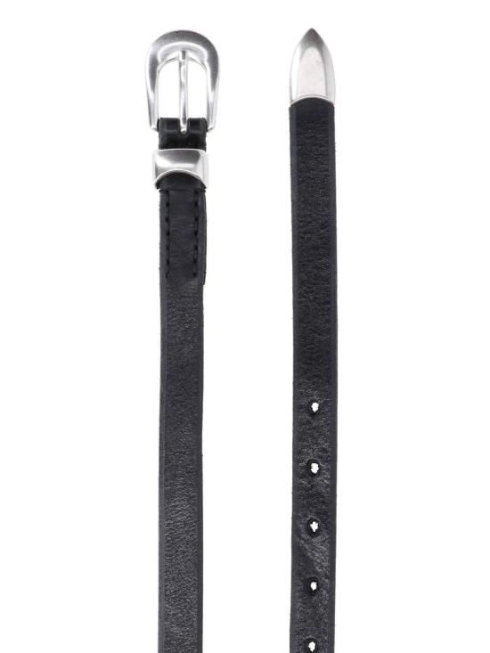 26FW 아워레가시 2cm 레더 벨트 A2208BBLA BLACK LEATHER - OUR LEGACY