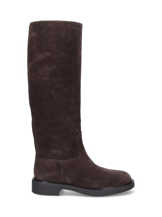 26FW 지안비토로시 부츠 G80128 20GOM SUE MOKA BROWN