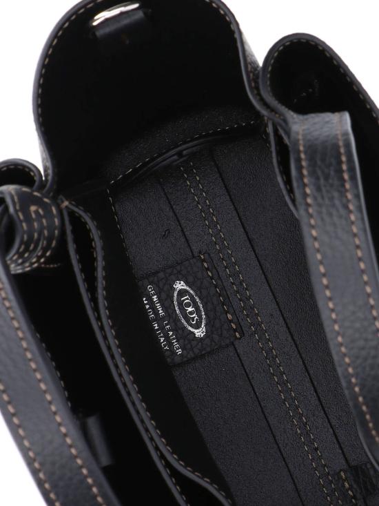 26FW 토즈 마이크로 토트백 XBWAPAFL000QRI B999 Black - TODS