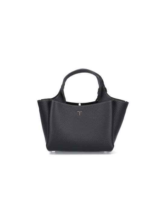 26FW 토즈 마이크로 토트백 XBWAPAFL000QRI B999 Black - TODS