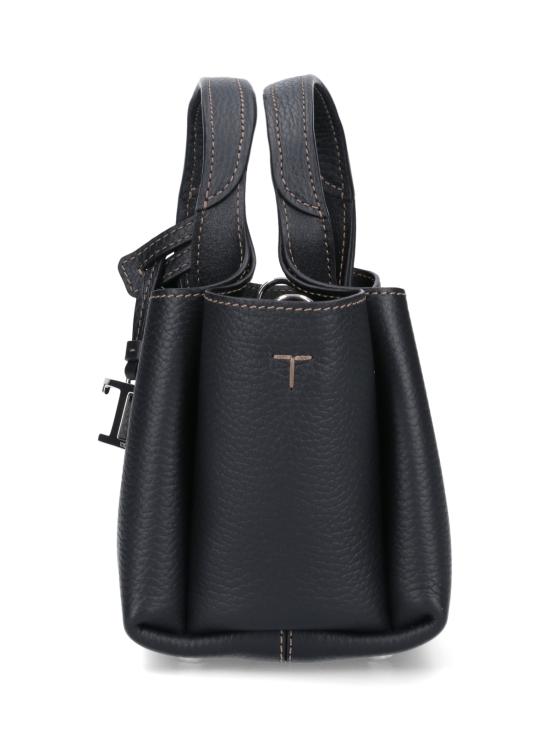 26FW 토즈 마이크로 토트백 XBWAPAFL000QRI B999 Black - TODS
