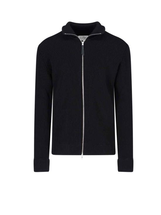 26FW 마르지엘라 니트 집업 가디건 SI1HA0013 S17781 900F Black